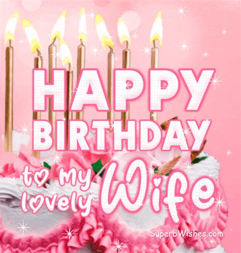 happy birthday wife gifs|Happy Birthday Wife GIFs